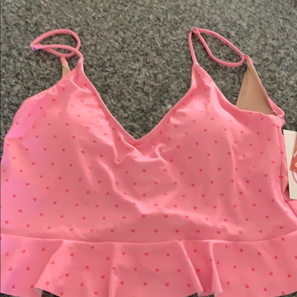 Kortni Jeane scoop back top